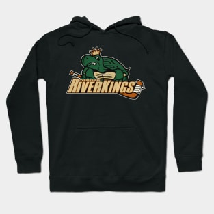 Defunct Mississippi Riverkings Hockey Team Hoodie